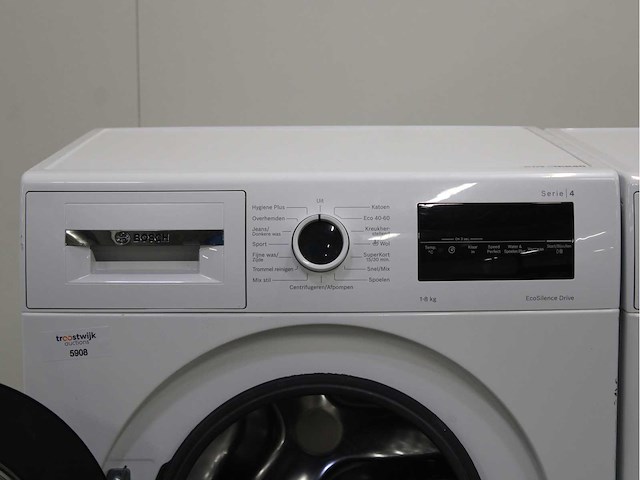 Bosch serie|4 ecosilence drive wasmachine & bosch serie|6 wasdroger - afbeelding 3 van  8