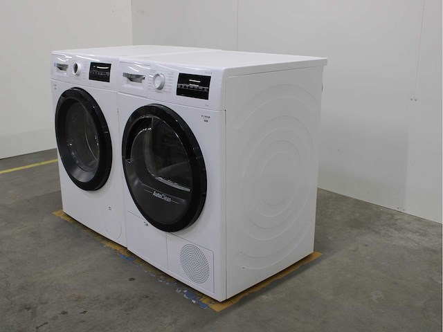 Bosch serie|4 ecosilence drive wasmachine & bosch serie|6 wasdroger - afbeelding 7 van  8