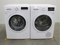 Bosch serie|4 ecosilence drive wasmachine & bosch serie|6 wasdroger