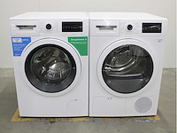Bosch serie|4 iron assist aquastop wasmachine & bosch serie|4 wasdroger - afbeelding 1 van  8