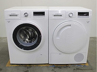 Bosch serie|4 varioperfect ecosilence drive exclusiv wasmachine & bosch serie|4 exclusiv wasdroger - afbeelding 1 van  7