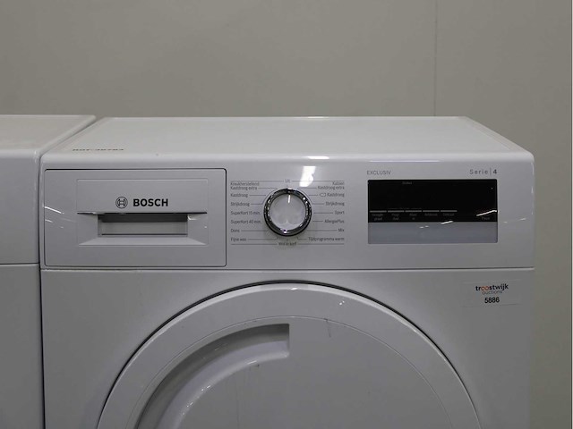 Bosch serie|4 varioperfect ecosilence drive exclusiv wasmachine & bosch serie|4 exclusiv wasdroger - afbeelding 5 van  7
