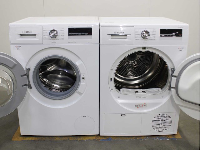 Bosch serie|4 varioperfect ecosilence drive exclusiv wasmachine & bosch serie|4 exclusiv wasdroger - afbeelding 2 van  8