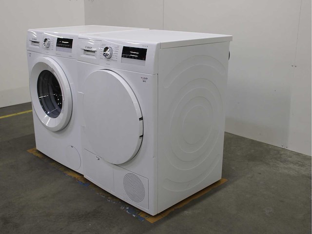 Bosch serie|4 varioperfect ecosilence drive exclusiv wasmachine & bosch serie|4 exclusiv wasdroger - afbeelding 7 van  8