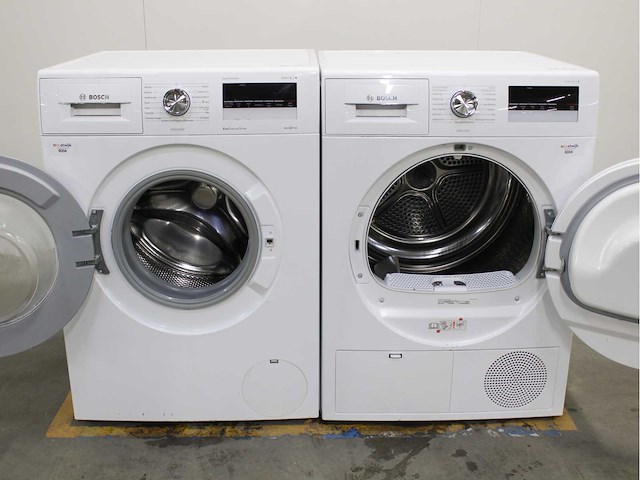 Bosch serie|4 varioperfect ecosilence drive exclusiv wasmachine & bosch serie|4 exclusiv wasdroger - afbeelding 2 van  8