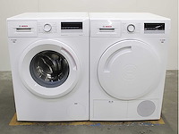 Bosch serie|4 varioperfect ecosilence drive wasmachine & bosch serie|4 wasdroger