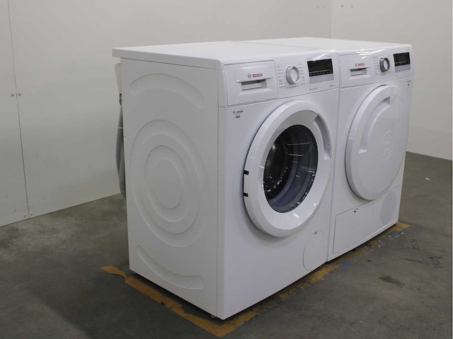 Bosch serie|4 varioperfect ecosilence drive wasmachine & bosch serie|4 wasdroger - afbeelding 4 van  8