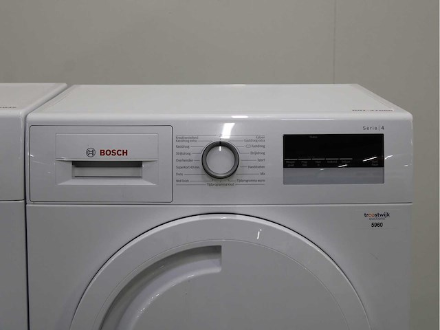 Bosch serie|4 varioperfect ecosilence drive wasmachine & bosch serie|4 wasdroger - afbeelding 6 van  8