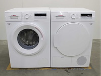 Bosch serie|4 varioperfect ecosilence drive wasmachine & bosch serie|4 wasdroger