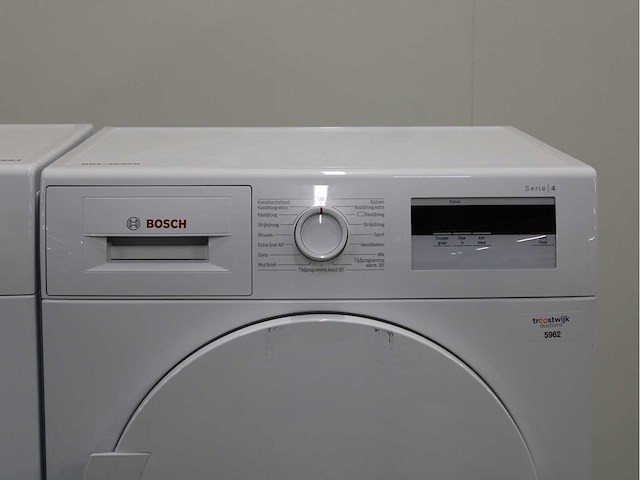 Bosch serie|4 varioperfect ecosilence drive wasmachine & bosch serie|4 wasdroger - afbeelding 6 van  8