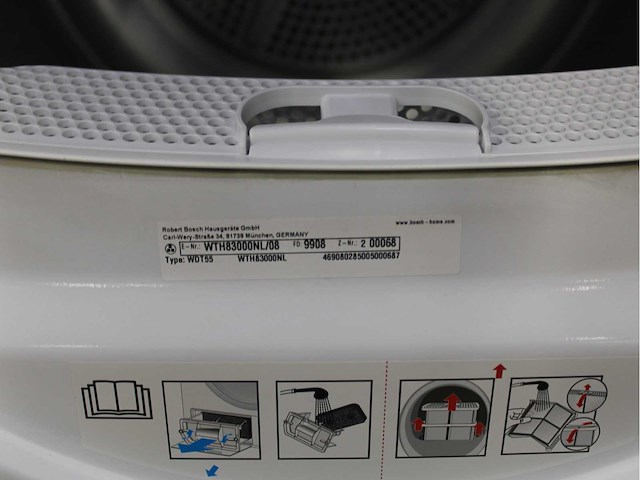 Bosch serie|4 varioperfect ecosilence drive wasmachine & bosch serie|4 wasdroger - afbeelding 8 van  8