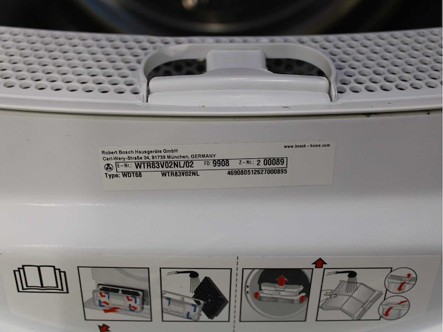 Bosch serie|4 varioperfect ecosilence drive wasmachine & bosch serie|4 wasdroger - afbeelding 8 van  8