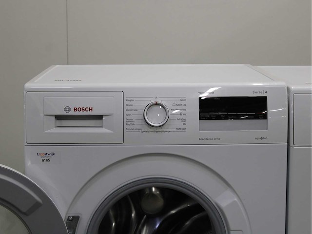 Bosch serie|4 varioperfect ecosilence drive wasmachine & bosch serie|4 wasdroger - afbeelding 3 van  8