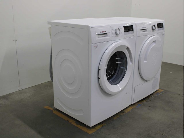 Bosch serie|4 varioperfect ecosilence drive wasmachine & bosch serie|4 wasdroger - afbeelding 4 van  8