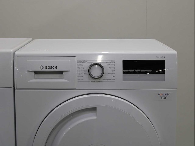 Bosch serie|4 varioperfect ecosilence drive wasmachine & bosch serie|4 wasdroger - afbeelding 6 van  8