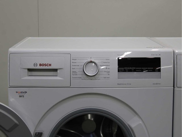 Bosch serie|4 varioperfect ecosilence drive wasmachine & bosch serie|6 selfcleaning condenser wasdroger - afbeelding 3 van  6