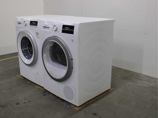 Bosch serie|4 varioperfect ecosilence drive wasmachine & bosch serie|6 wasdroger - afbeelding 7 van  8