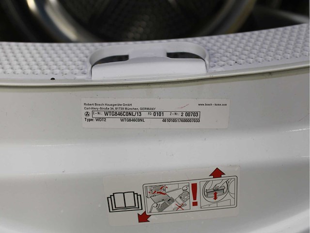 Bosch serie|4 varioperfect ecosilence drive wasmachine & bosch serie|6 wasdroger - afbeelding 8 van  8