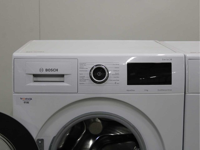 Bosch serie|6 aquastop ecosilence drive wasmachine & bosch serie|6 selfcleaning condenser wasdroger - afbeelding 3 van  8