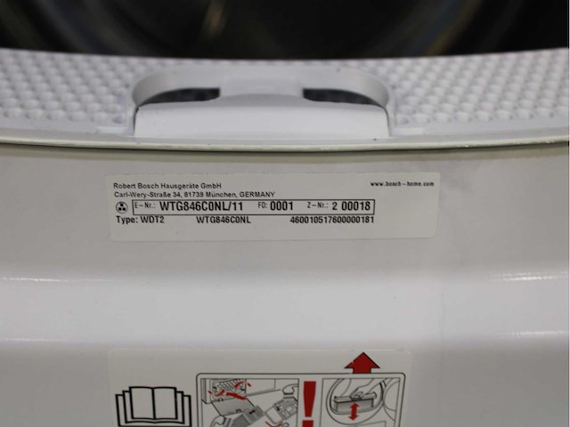 Bosch serie|6 aquastop ecosilence drive wasmachine & bosch serie|6 wasdroger - afbeelding 8 van  8