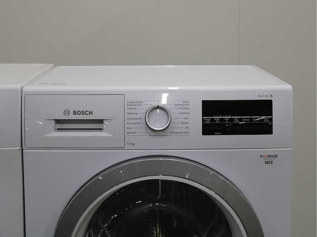 Bosch serie|6 aquastop ecosilence drive wasmachine & bosch serie|6 wasdroger - afbeelding 6 van  8