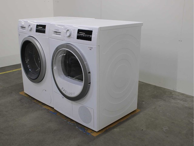 Bosch serie|6 aquastop ecosilence drive wasmachine & bosch serie|6 wasdroger - afbeelding 7 van  8