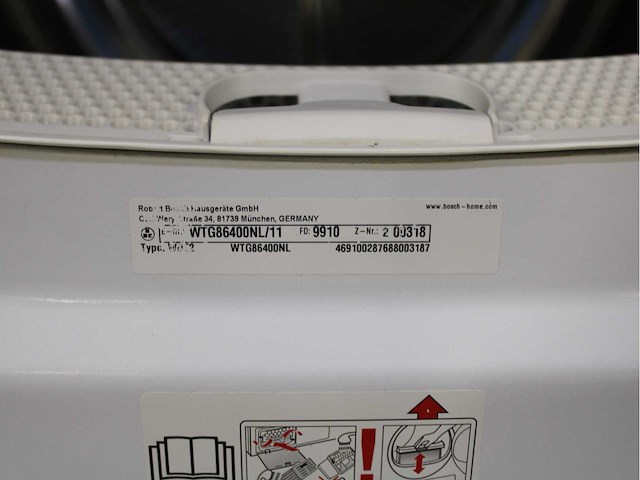 Bosch serie|6 aquastop ecosilence drive wasmachine & bosch serie|6 wasdroger - afbeelding 8 van  8