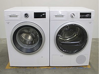 Bosch serie|6 ecosilence drive wasmachine & bosch serie|6 exclusiv wasdroger - afbeelding 1 van  8