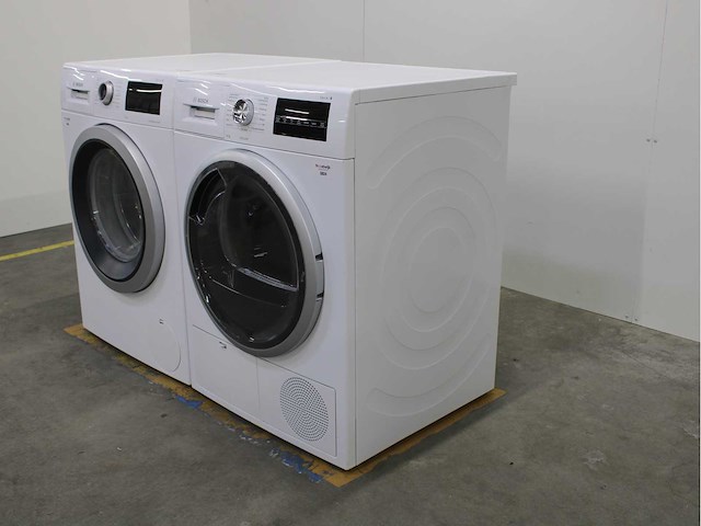 Bosch serie|6 ecosilence drive wasmachine & bosch serie|6 exclusiv wasdroger - afbeelding 7 van  8