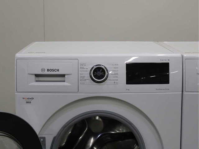 Bosch serie|6 ecosilence drive wasmachine & bosch serie|6 selfcleaning condenser wasdroger - afbeelding 3 van  8