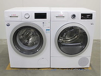 Bosch serie|6 ecosilence drive wasmachine & bosch serie|6 selfcleaning condenser wasdroger - afbeelding 1 van  5