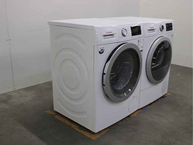 Bosch serie|6 ecosilence drive wasmachine & bosch serie|6 selfcleaning condenser wasdroger - afbeelding 3 van  5