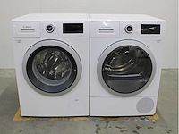 Bosch serie|6 ecosilence drive wasmachine & bosch serie|6 selfcleaning condenser wasdroger - afbeelding 1 van  8