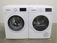 Bosch serie|6 ecosilence drive wasmachine & bosch serie|6 wasdroger - afbeelding 1 van  8