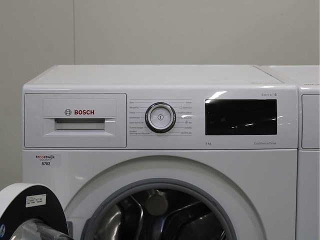 Bosch serie|6 ecosilence drive wasmachine & bosch serie|6 wasdroger - afbeelding 3 van  8