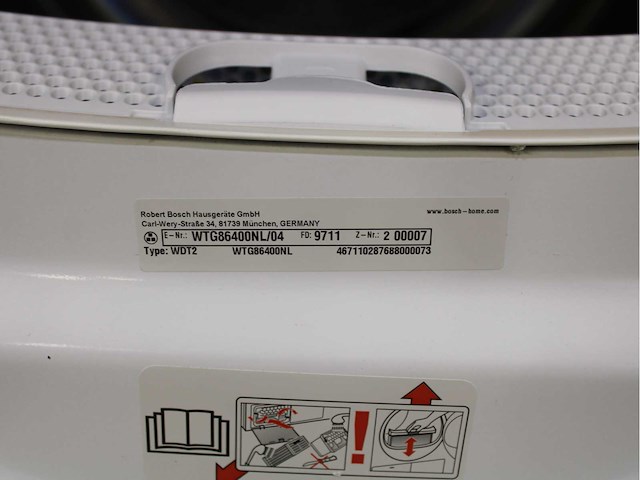 Bosch serie|6 ecosilence drive wasmachine & bosch serie|6 wasdroger - afbeelding 8 van  8