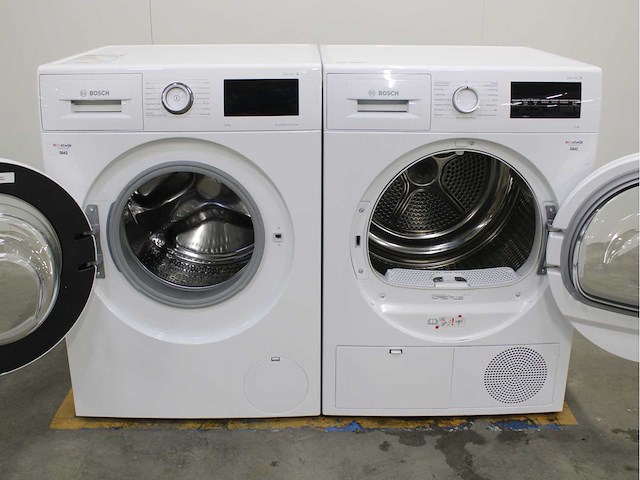 Bosch serie|6 ecosilence drive wasmachine & bosch serie|6 wasdroger - afbeelding 2 van  8