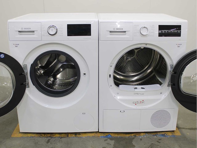 Bosch serie|6 ecosilence drive wasmachine & bosch serie|6 wasdroger - afbeelding 2 van  7