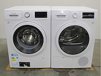 Bosch serie|6 ecosilence drive wasmachine & bosch serie|6 wasdroger