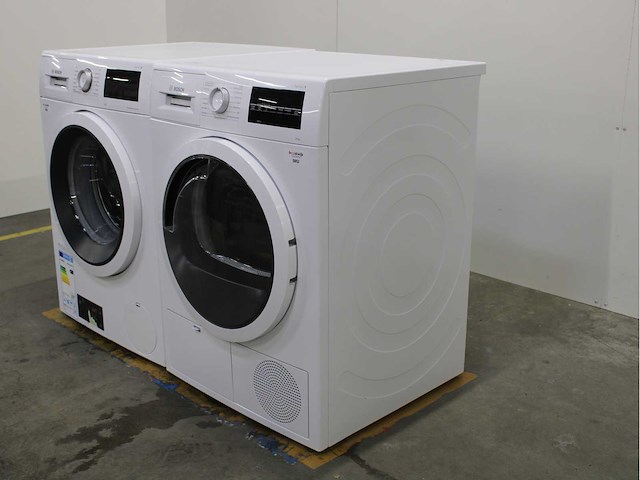 Bosch serie|6 ecosilence drive wasmachine & bosch serie|6 wasdroger - afbeelding 7 van  8