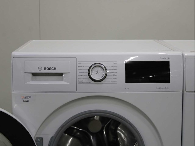 Bosch serie|6 ecosilence drive wasmachine & bosch serie|6 wasdroger - afbeelding 3 van  8