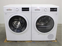 Bosch serie|6 ecosilence drive wasmachine & bosch serie|6 wasdroger - afbeelding 1 van  8