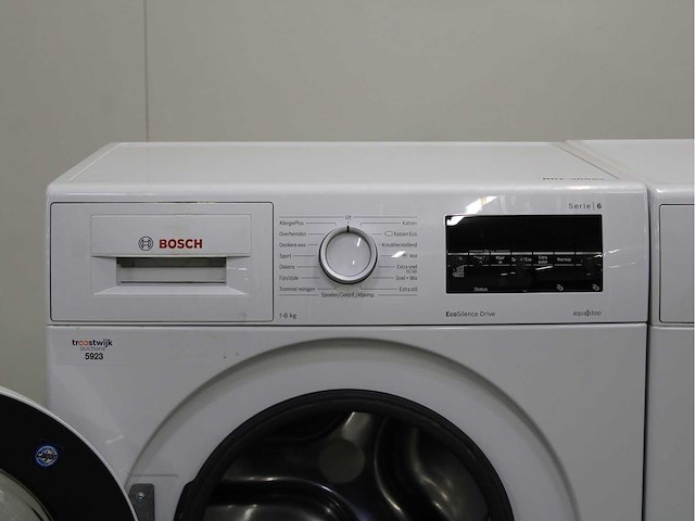 Bosch serie|6 ecosilence drive wasmachine & bosch serie|6 wasdroger - afbeelding 3 van  8