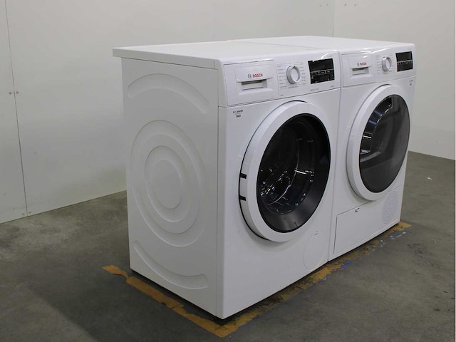 Bosch serie|6 ecosilence drive wasmachine & bosch serie|6 wasdroger - afbeelding 4 van  8