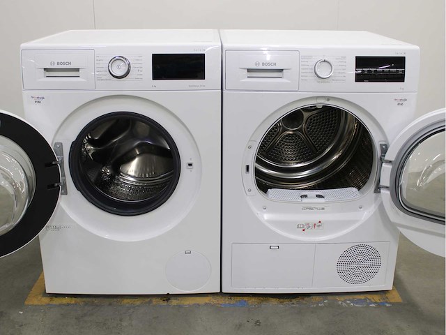 Bosch serie|6 ecosilence drive wasmachine & bosch serie|6 wasdroger - afbeelding 2 van  8
