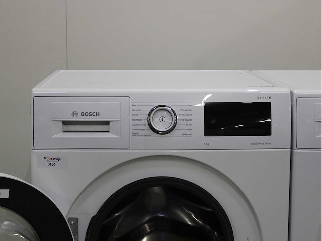 Bosch serie|6 ecosilence drive wasmachine & bosch serie|6 wasdroger - afbeelding 3 van  8