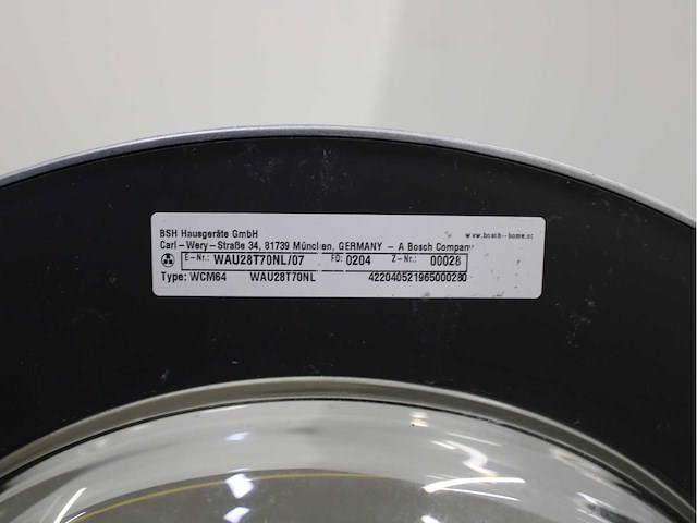 Bosch serie|6 ecosilence drive wasmachine & bosch serie|6 wasdroger - afbeelding 5 van  8