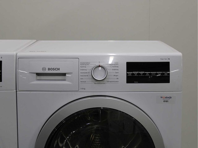 Bosch serie|6 ecosilence drive wasmachine & bosch serie|6 wasdroger - afbeelding 6 van  8