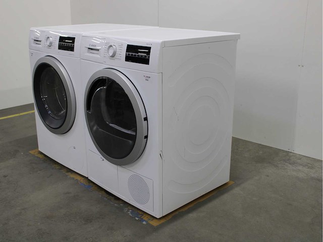Bosch serie|6 ecosilence drive wasmachine & bosch serie|6 wasdroger - afbeelding 7 van  8