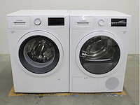 Bosch serie|6 ecosilence drive wasmachine & bosch serie|6 wasdroger - afbeelding 1 van  8